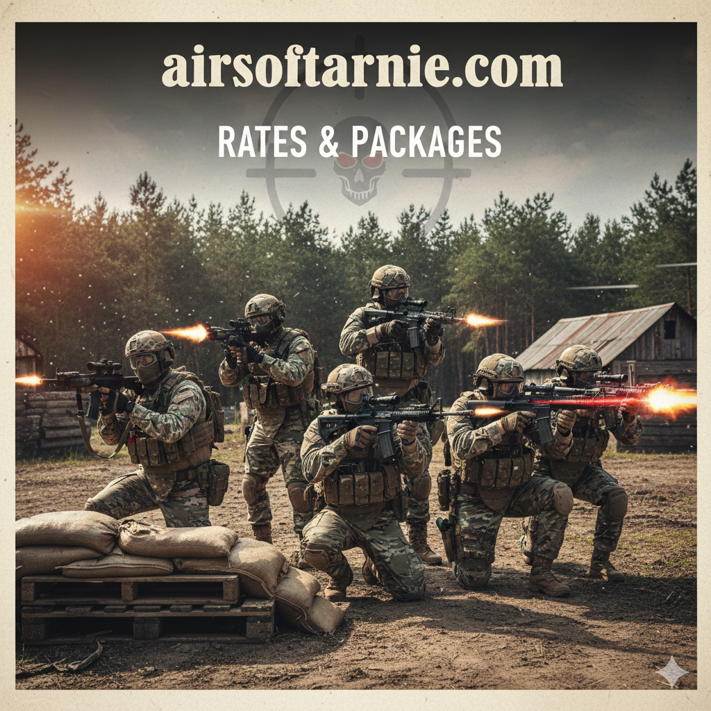 Arnie's Army Airsoft Rates Sevierville, Gatlinburg, Pigeon Forge